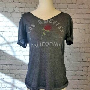 HOLLISTER Grey Womens Tee Shirt sz. Small
